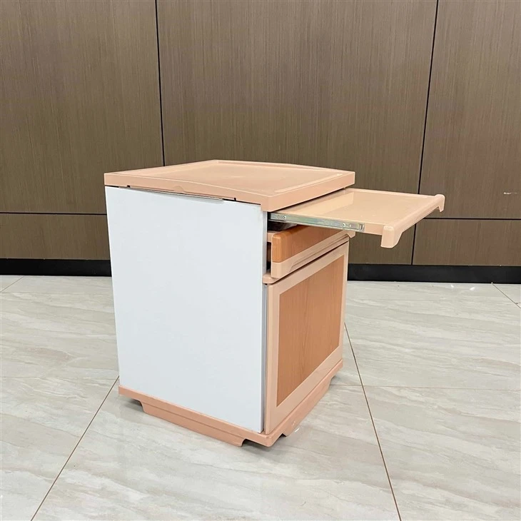 Plastic Steel Single Door Bedside Table